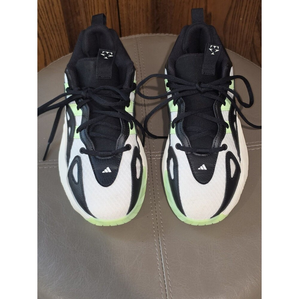 Adidas Trae Young Unlimited 2 White Green Black Men's Basketball Size 5.5